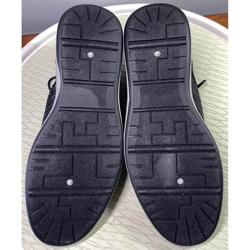 G.H. Bass Mens Bryson KT Pop Mesh Black Casual ComfortShoes Oxford  Size 9.5 EUC